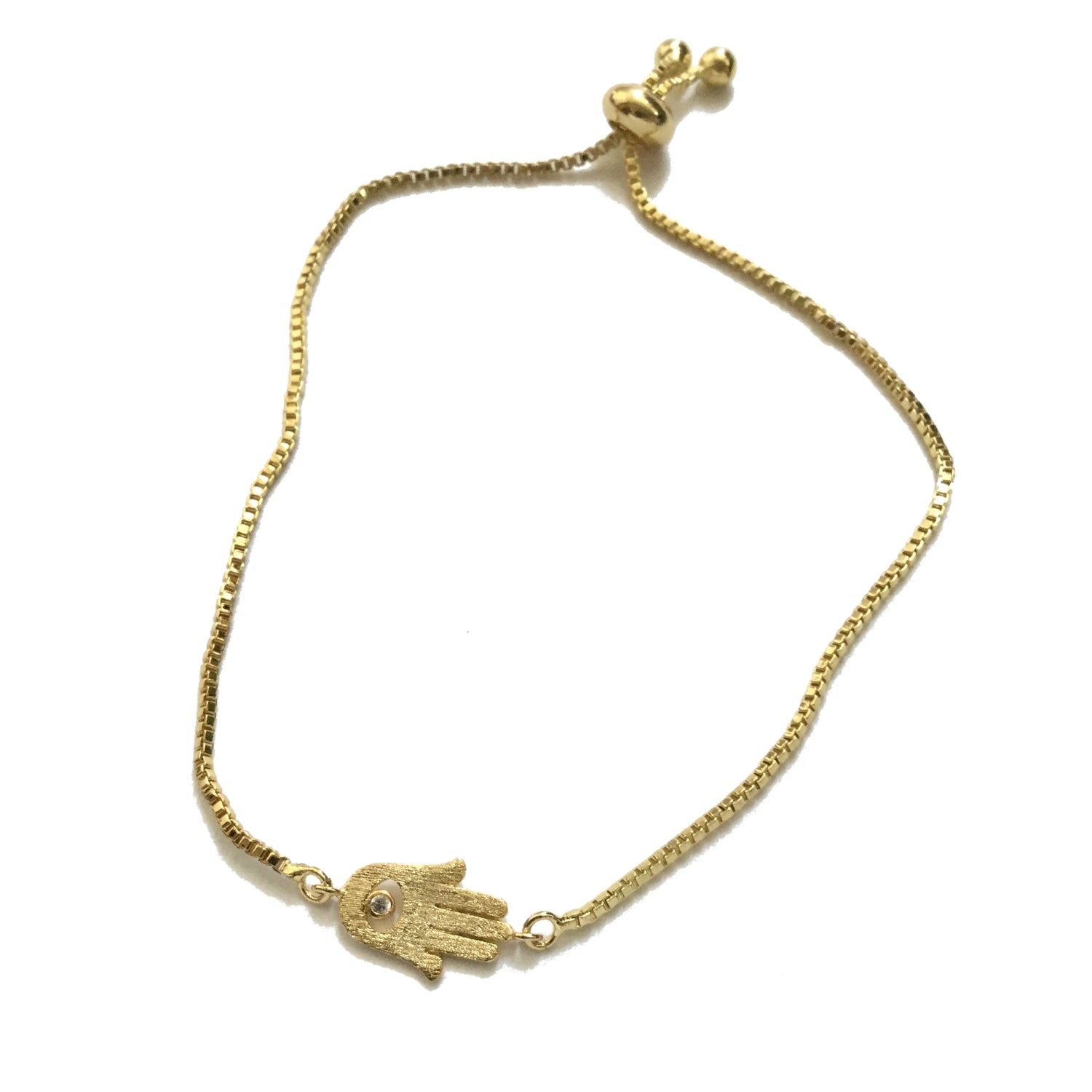 gold hamsa bracelet