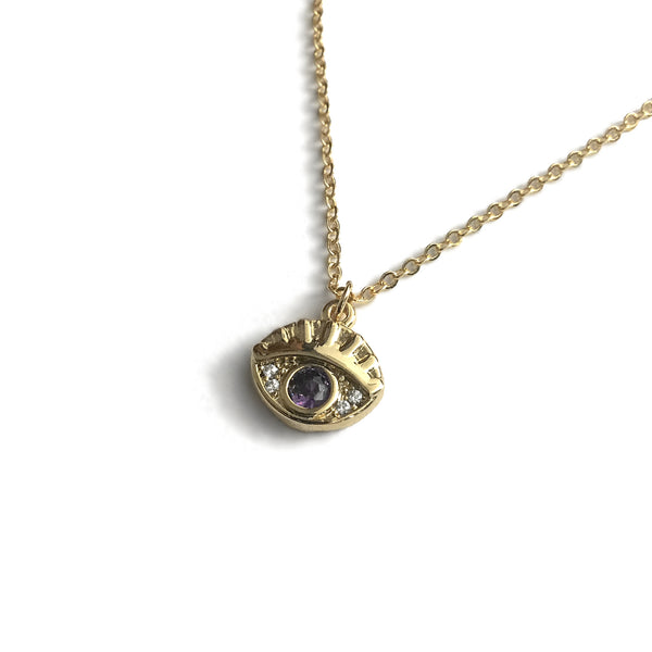 evil eye protection amulet charm necklace