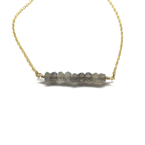 labradorite gemstone necklace