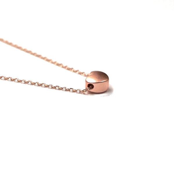 rose gold plated pendant