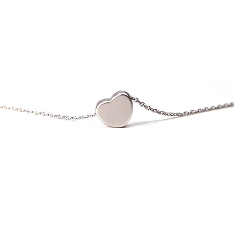 silver heart jewelry
